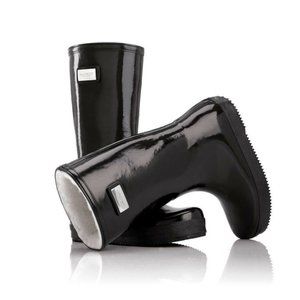 MOOVBoot SUPERGLOSS Tall Rubber/Sheepskin Boot⭐